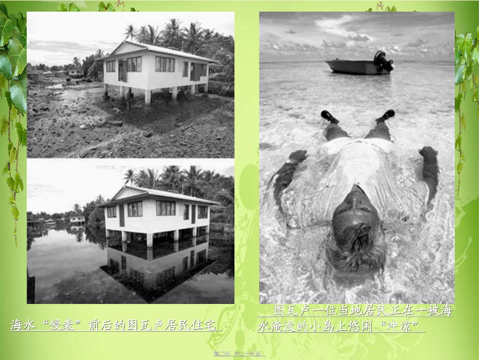 地理教学课件 全球气候变化对人类活动的影响_第2页