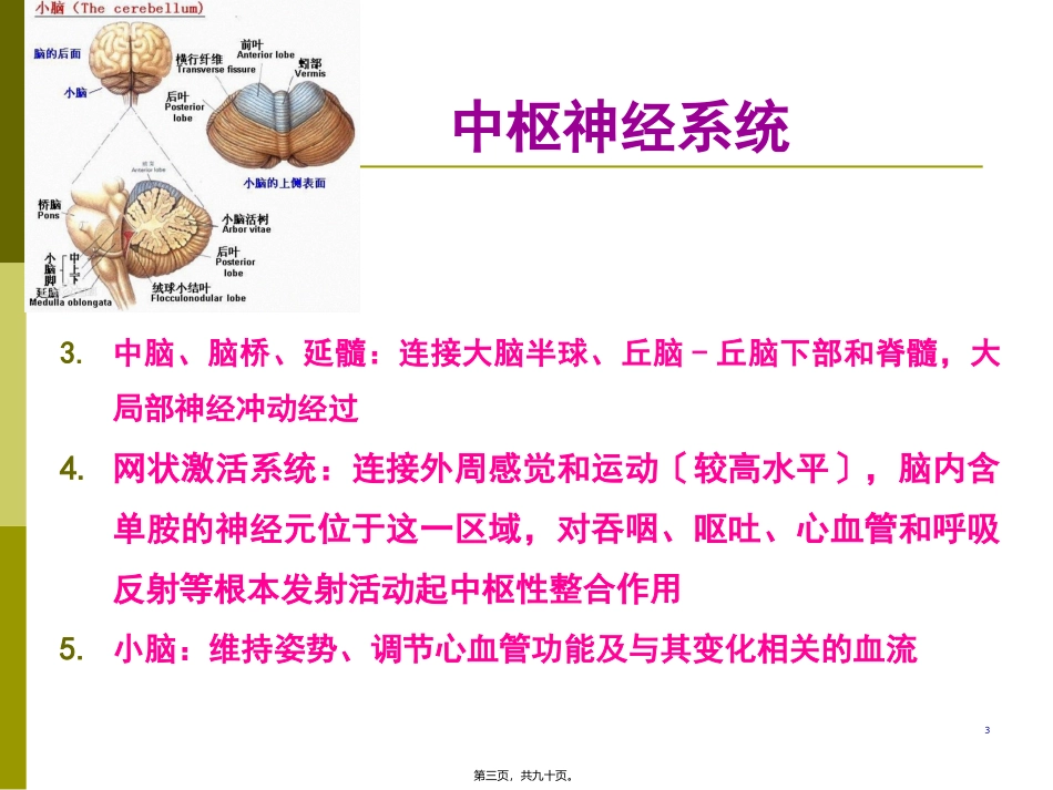 第三章中枢神经系统药理 医学教学课件_第3页