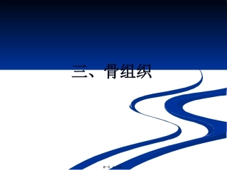 骨组织 医学教学课件