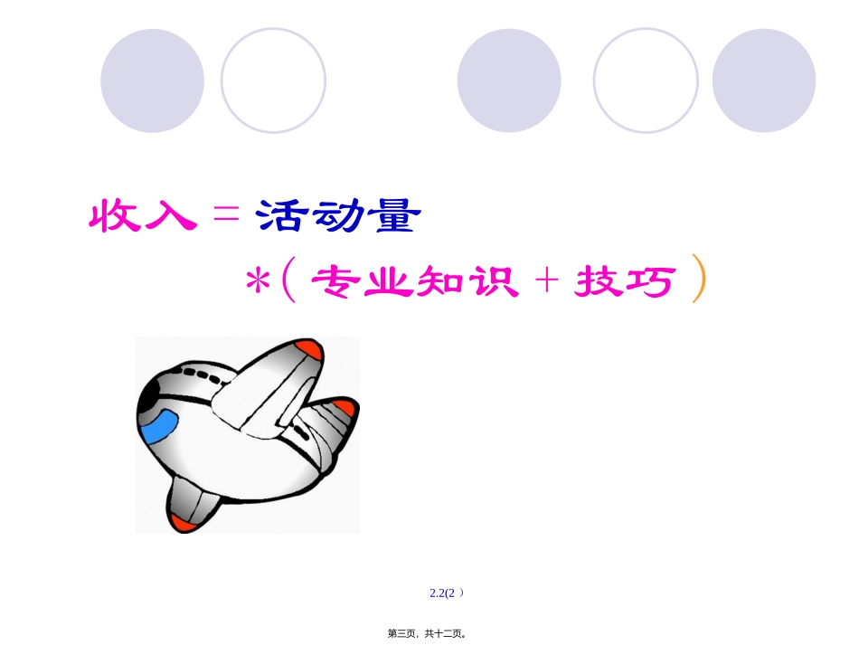活动量与收入的关系 培训教学课件_第2页