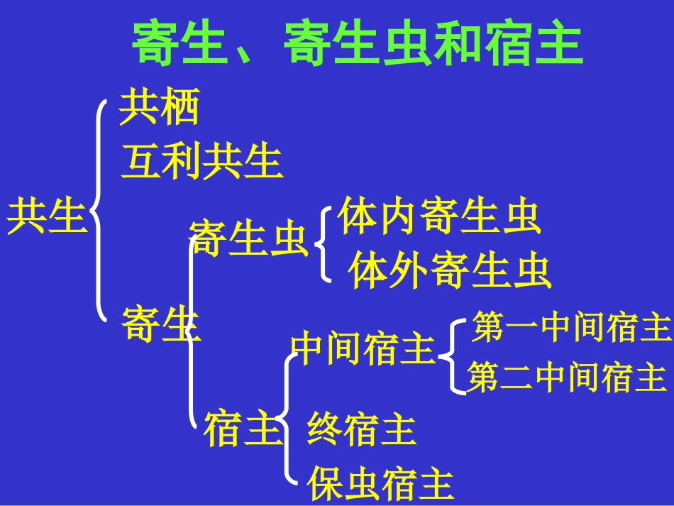 寄生、寄生虫和宿主蛔鞭蛲钩虫 教学课件_第2页