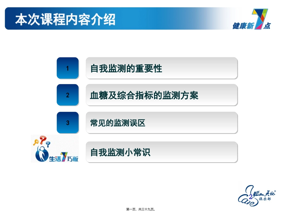 6月--糖尿病的自我检测_第1页