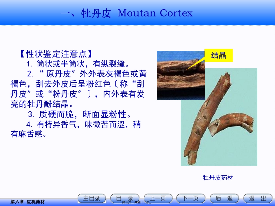 皮类药材详解 讲座课件_第3页