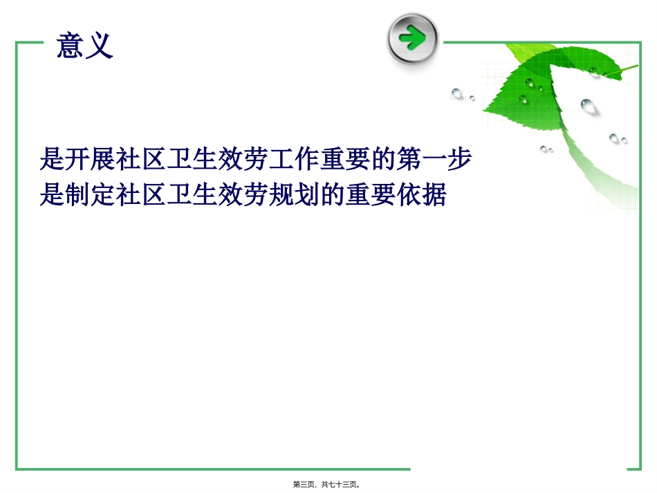 培训讲座课件 社区健康服务_第3页