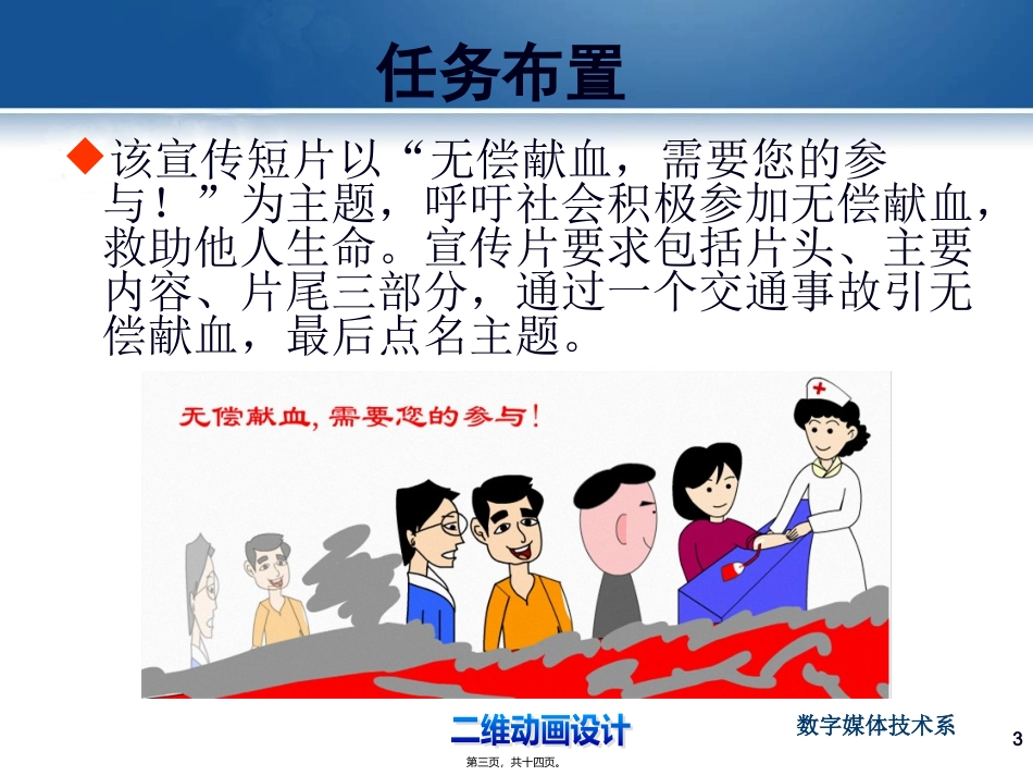 培训讲座课件 宣传短片——无偿献血案例_第3页