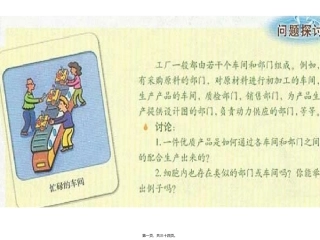 《细胞器--系统内的分工合作》(人教版必修1)课件