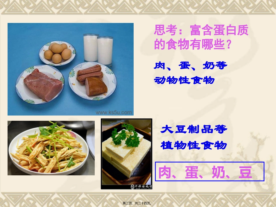 培训课件生命活动的主要承担者——蛋白质_第2页