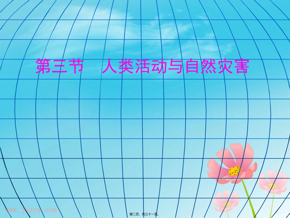 人类活动与自然灾害剖析 教学课件_第2页
