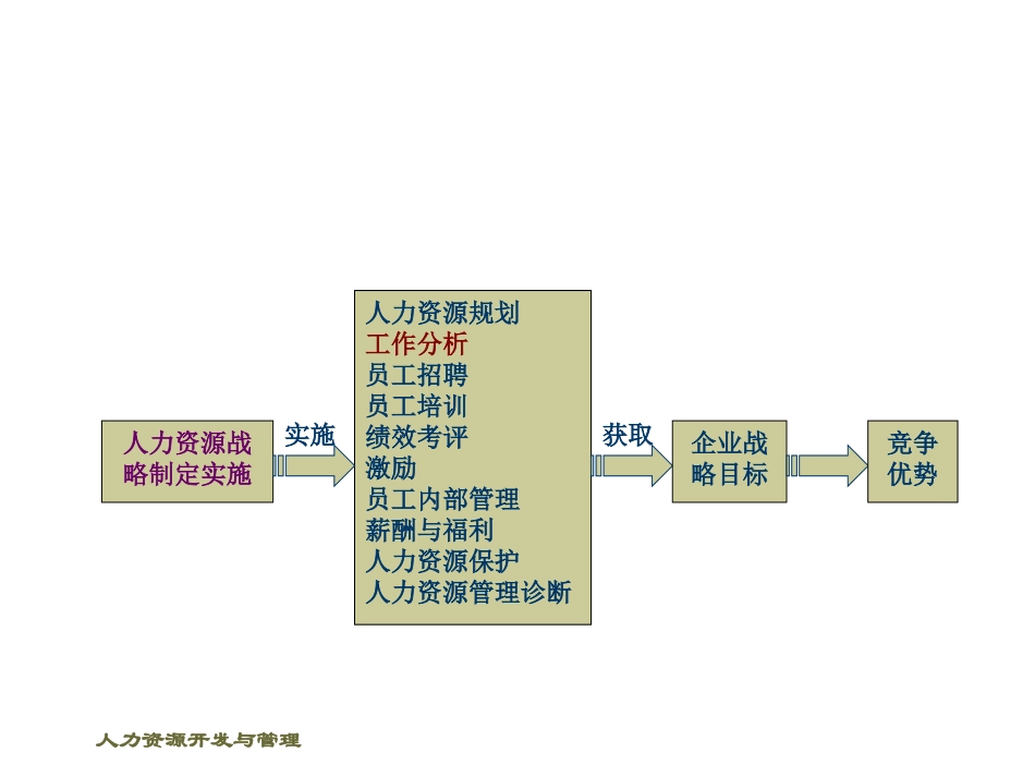 人力资源战略制定实施 人力资源课程教学课件_第1页