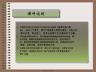 第1讲装饰材料概述2