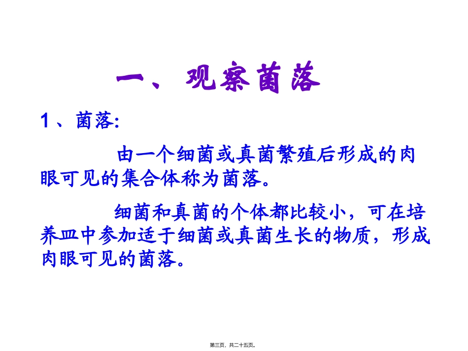 细菌和真菌的分布 第五章第一节教学课件_第3页