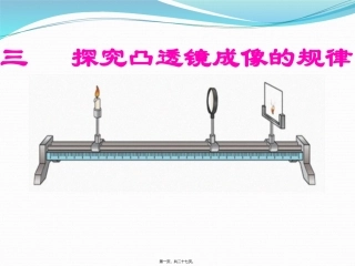 凸透镜成像规律 物理教学课件