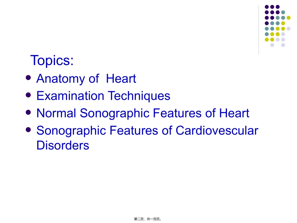 心脏超声 医学讲座课件_第2页