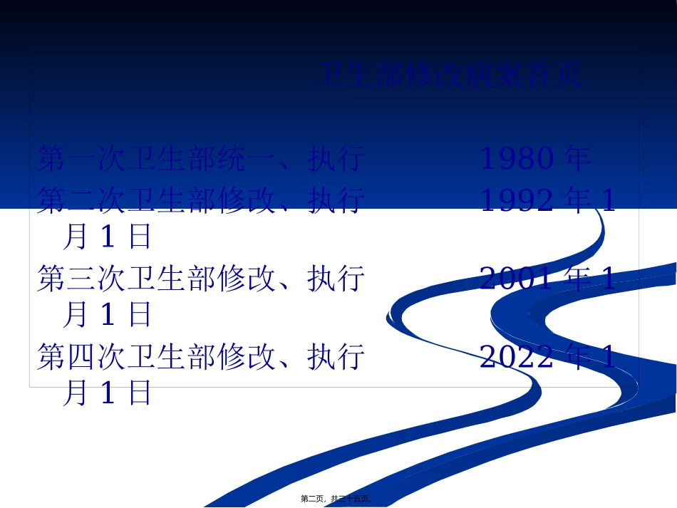 新病案 重点解读培训课件_第2页