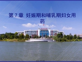 7-妊娠期和哺乳期妇女用药