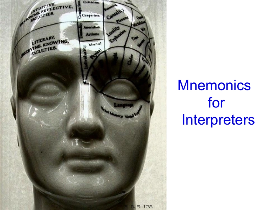 mnemonics精讲_第1页