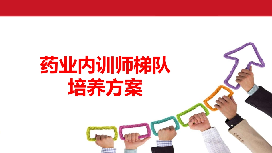 药业内训师梯队培养方案课件_第1页