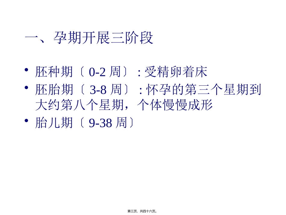 医学教学课件 胎儿期的发展 怎样产下健康聪明的宝宝_第3页
