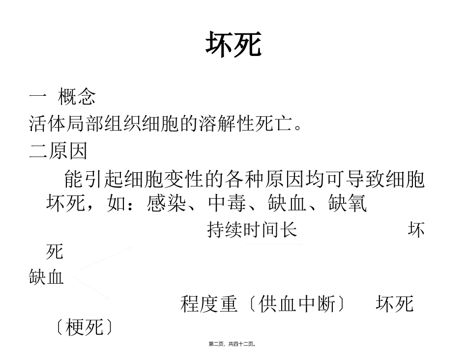 组织细胞损伤坏死 医学培训课件_第2页