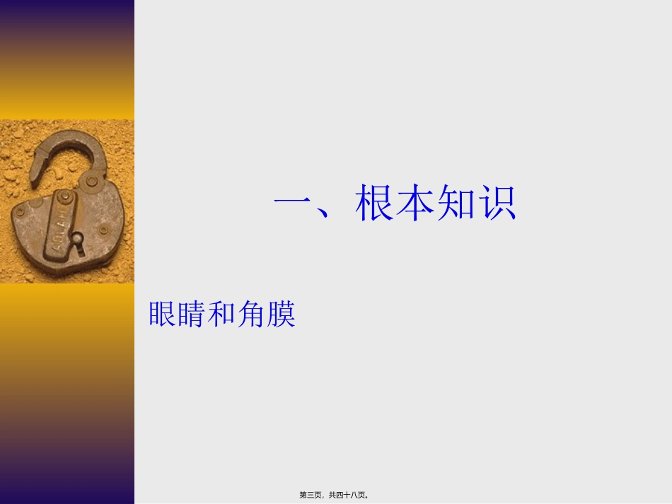 医学教学课件 易贝滴眼液在眼科的应用_第3页