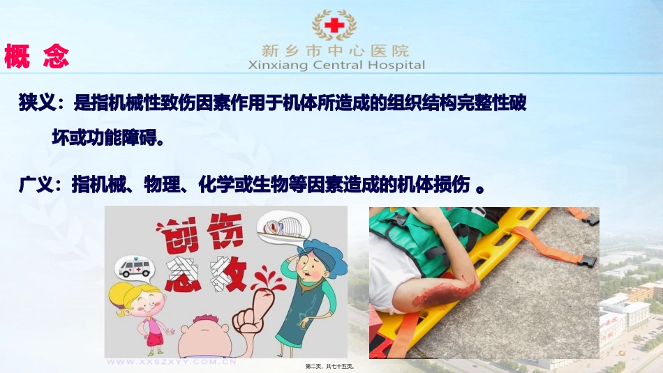医学教学培训课件 创伤和战伤_第2页