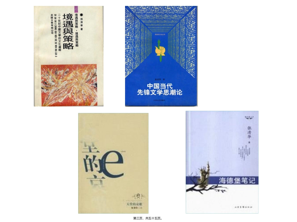 中国当代文学原著精读  教学课件_第2页