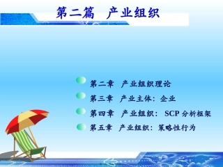 产业组织理论第2章