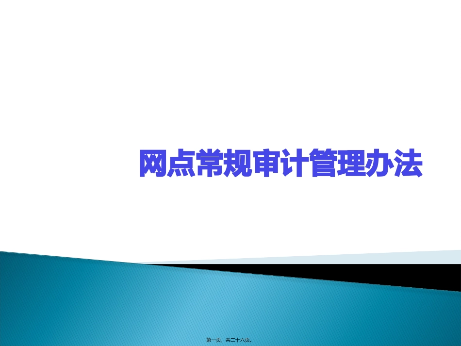 常规审计讲义_第1页