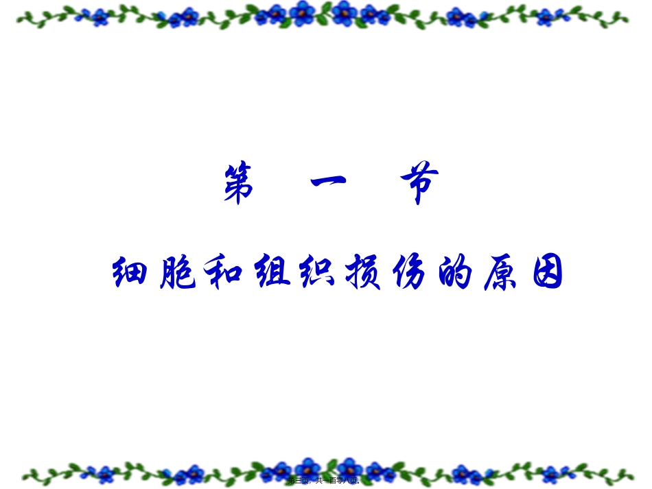 组织的适应和损伤、修复 病理学课程教学课件_第3页