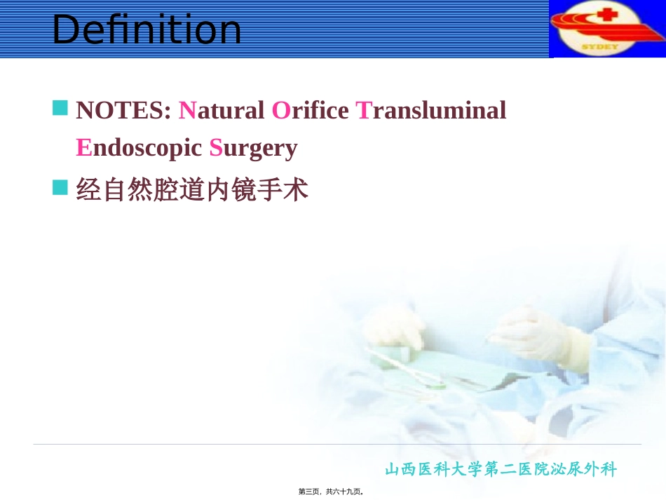 NOTES经自然腔道内镜手术_第3页