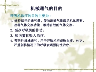 Drager呼吸机应用