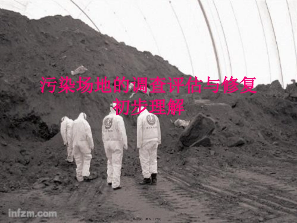 场地调查和修复简介_第1页
