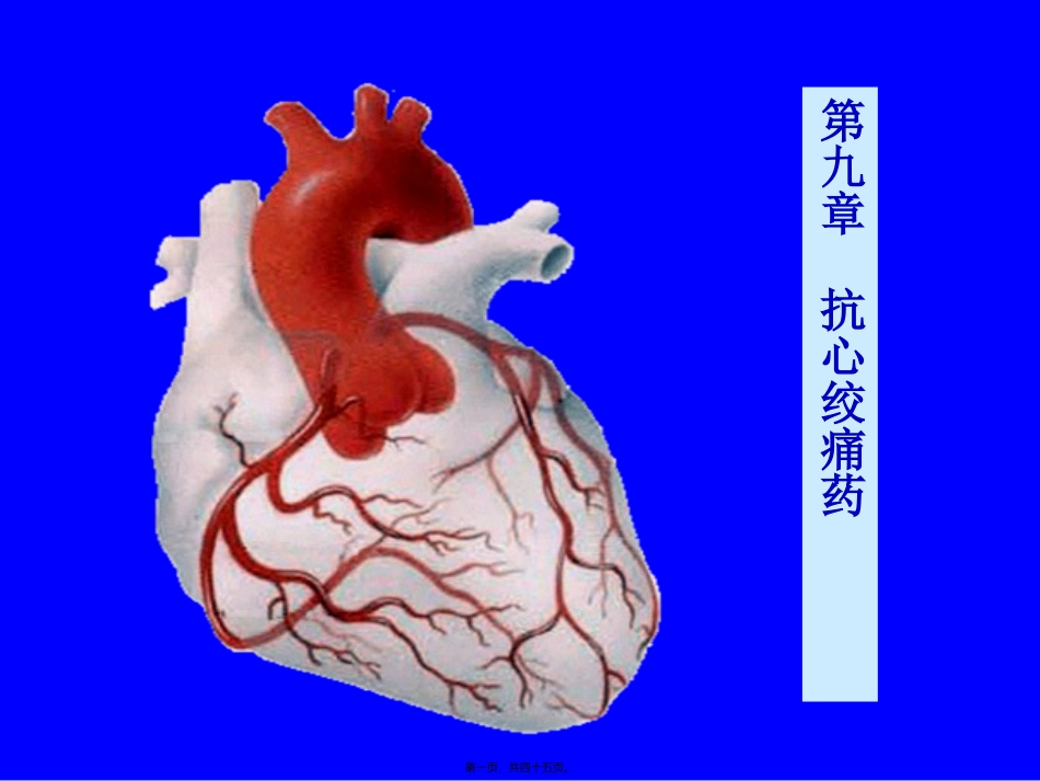 8抗心绞痛药_第1页