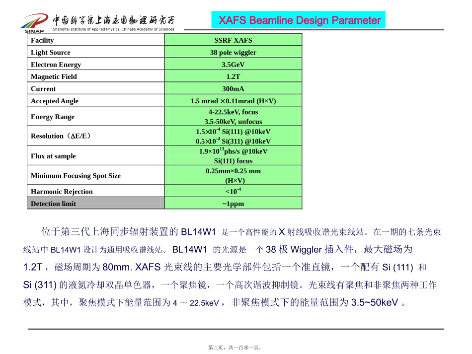 XAFS应用介绍精讲_第3页