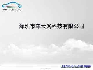 车云网产品宣传PPT