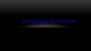 EEG-signal-processing-脑电信号处理方法算法