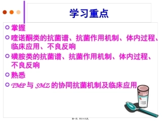 yl人工合成抗菌药