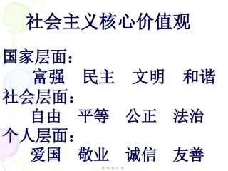 诚信做人主题班会