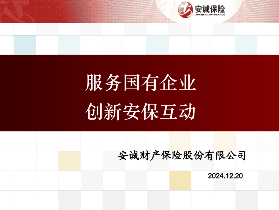 081125安保互动国资座谈会_第1页