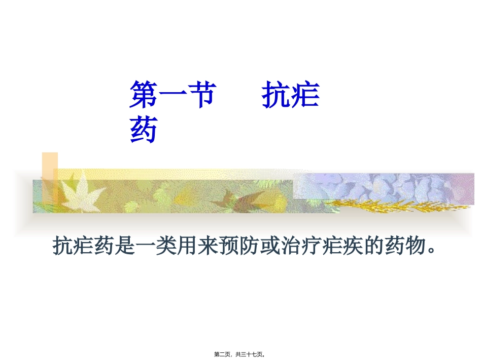 40.-第21章-抗寄生虫药完_第2页
