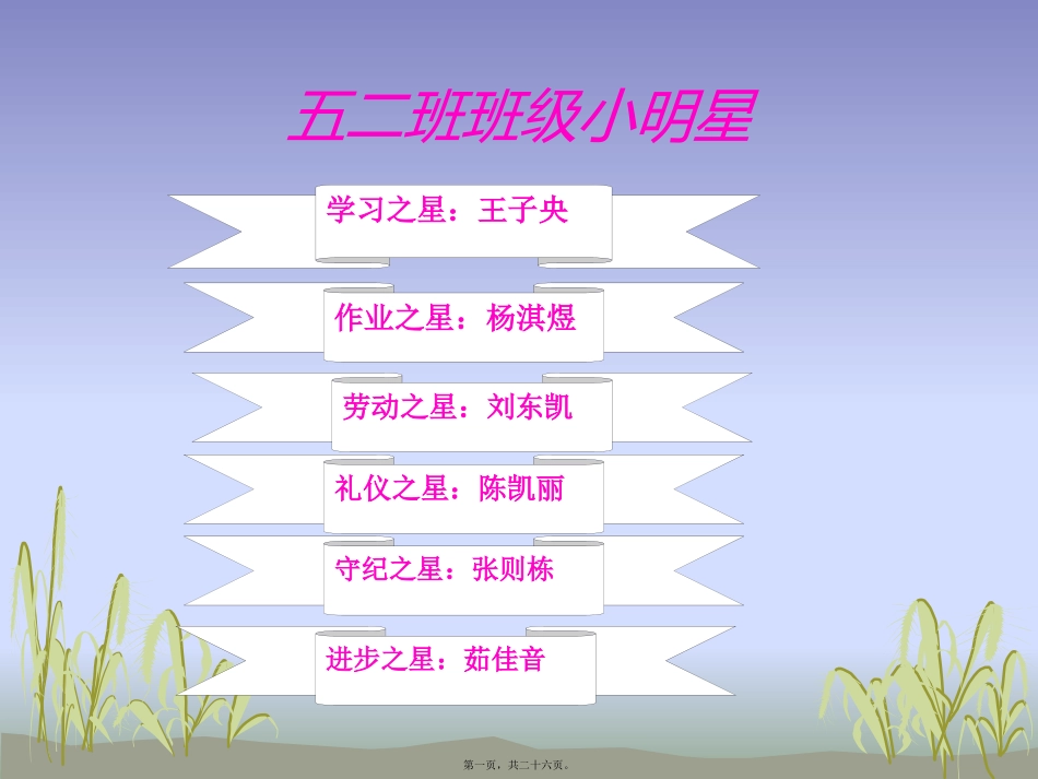 安全避险知识主题班会_第1页