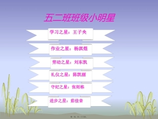 安全避险知识主题班会