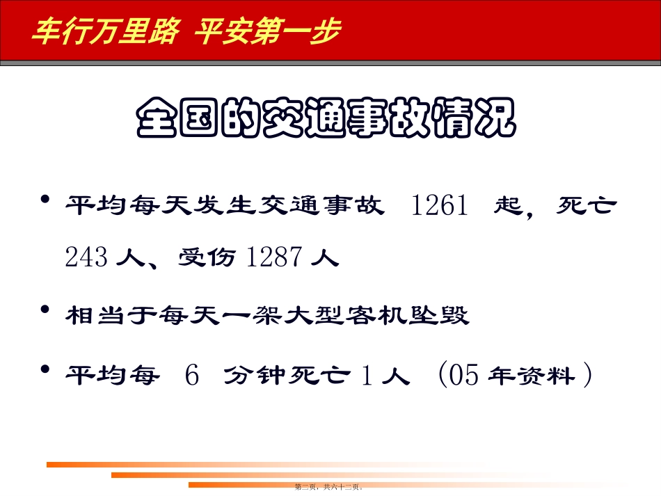 安全驾驶从我做起讲座_第2页