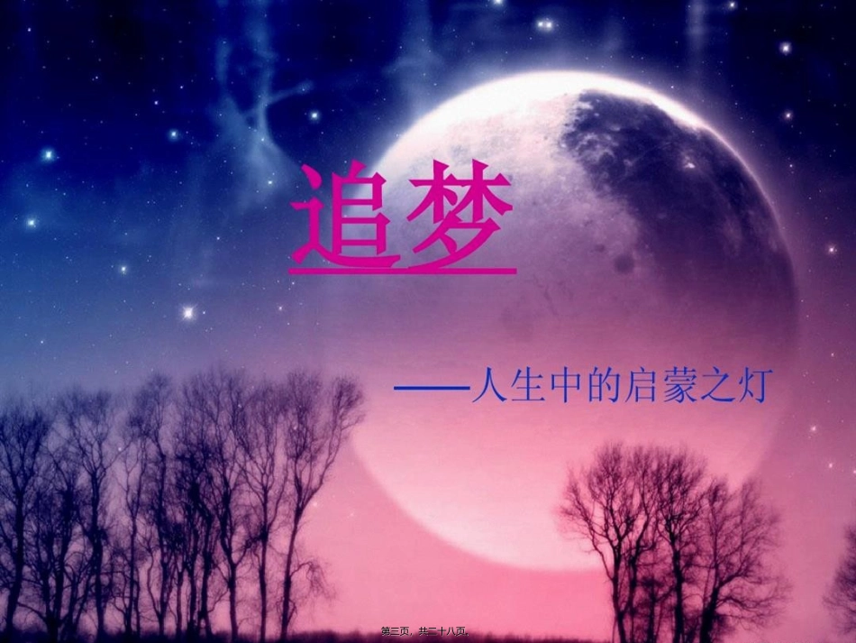 269我们是新时代的追梦人主题班会ppt_第3页