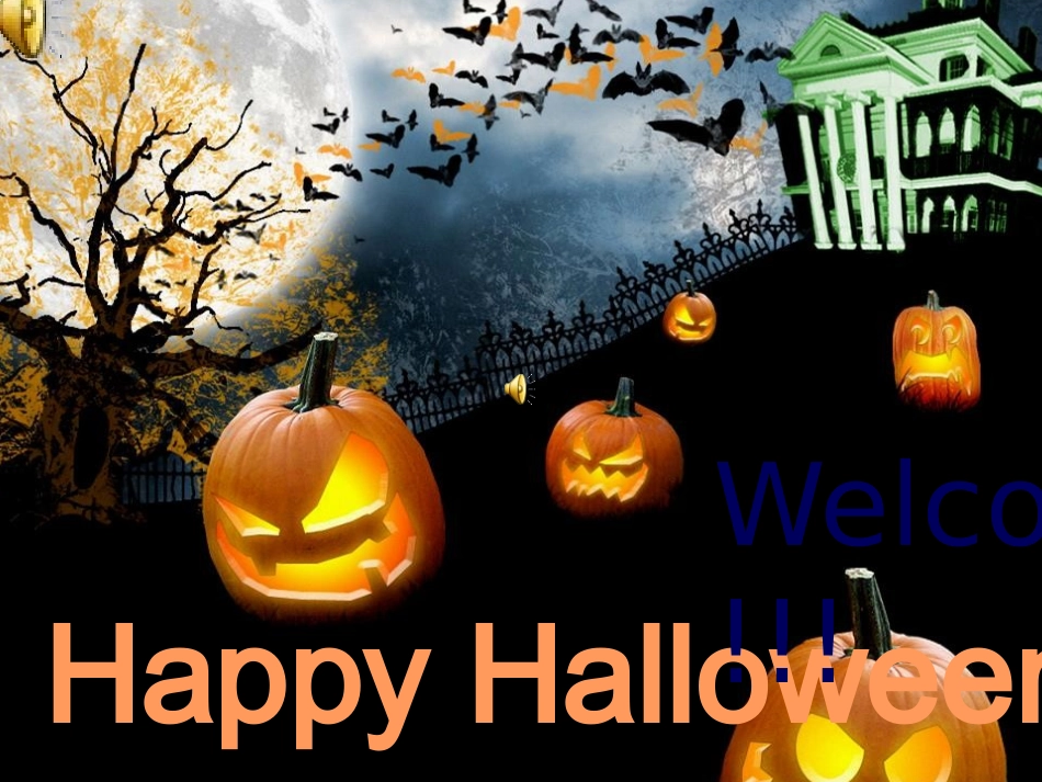 Halloween-活动-BABY-PPT---holly-ppt_第1页