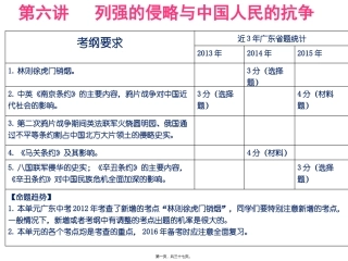 第6讲-列强侵略与中国人民的抗争..