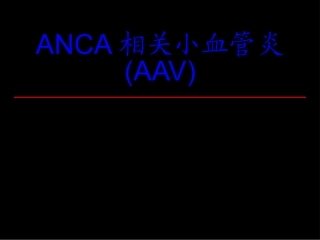 ANCA相关小血管炎0-(AAV)amx2
