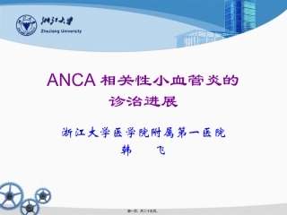 ANCA相关性血管炎的诊治进展
