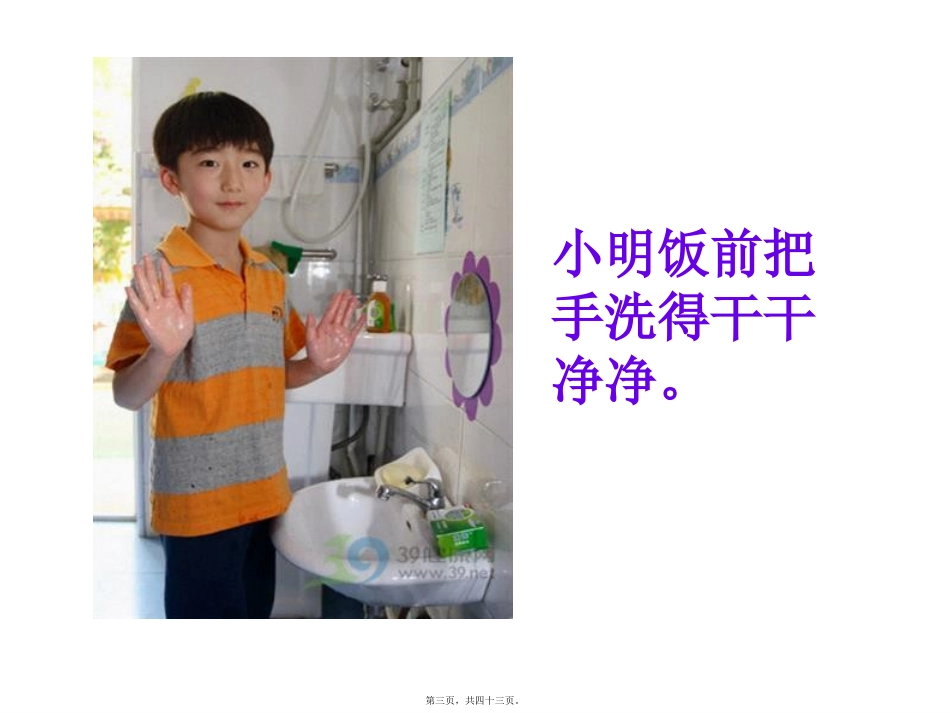 第6周：我讲卫生-我健康主题班会ppt_第3页