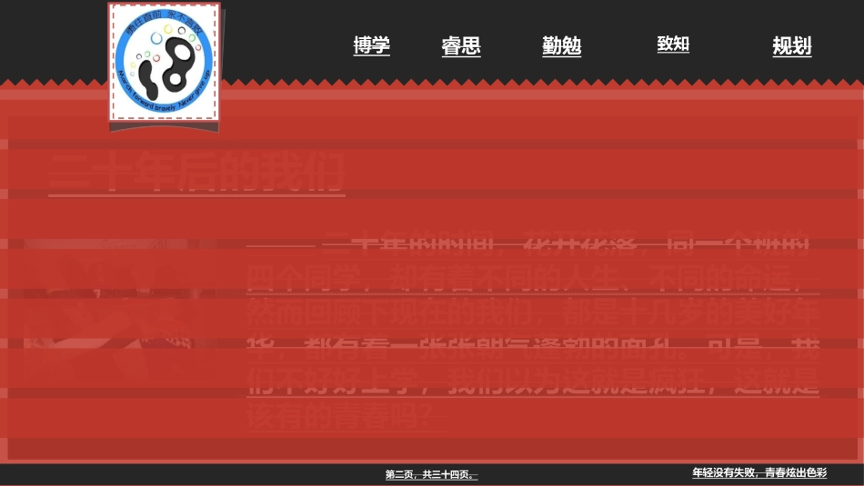 把握现在-展望未来-主题班会_第2页